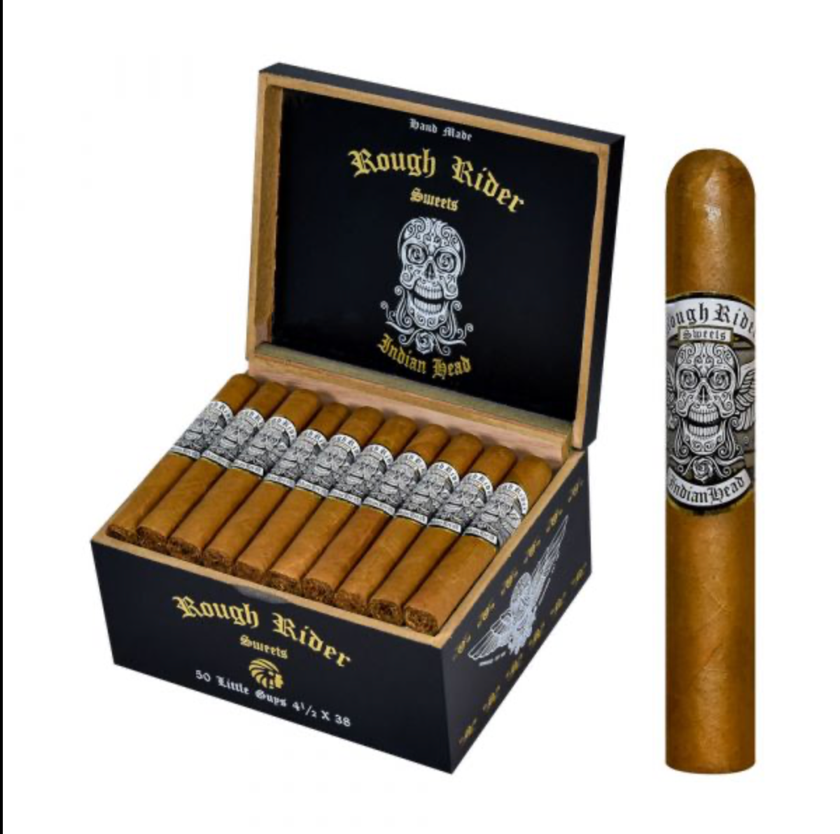 Indian Head Rough Rider Sweets Little Guys Cigar