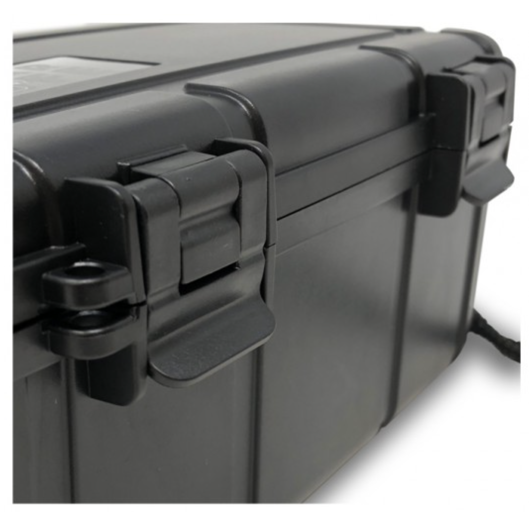 Cigar Safe Travel Humidor, Holds 10 Cigars - Image 2