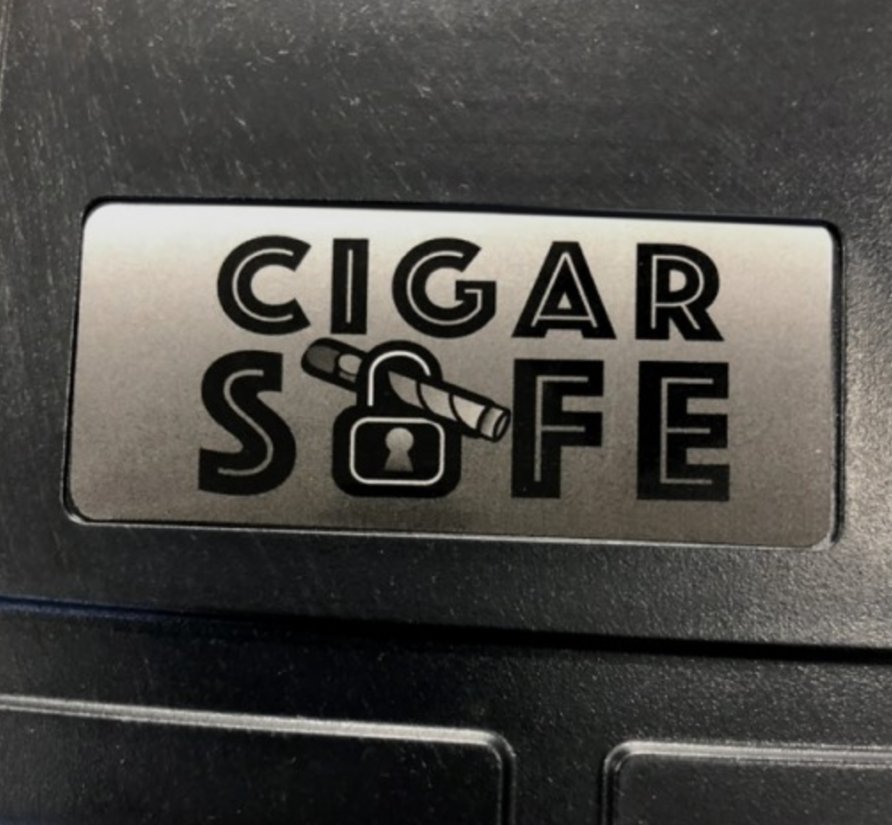 Cigar Safe Travel Humidor, Holds 10 Cigars - Image 5