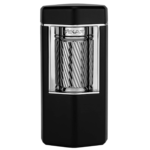 Xikar Meridian Triple Soft Flame Cigar Lighter Black & Gunmetal