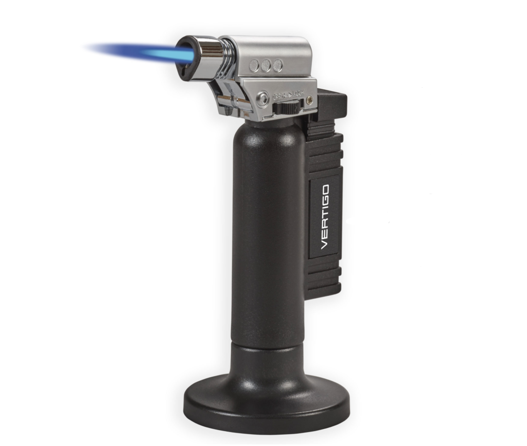 Grasshopper Vertigo Table Cigar Lighter Black