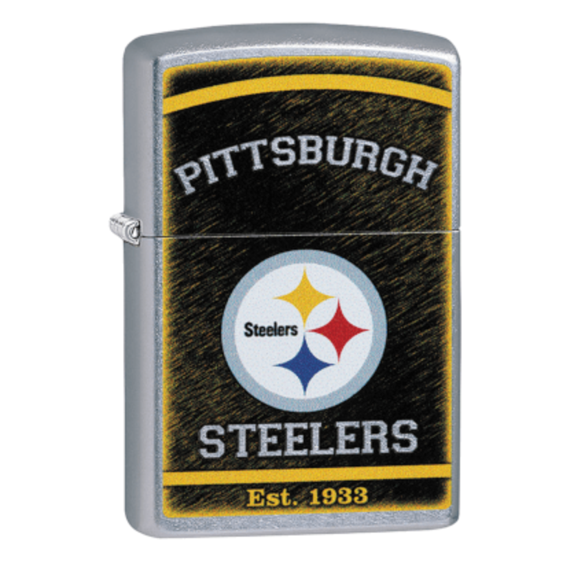 Zippo NFL Pittsburgh Steelers Street Chrome