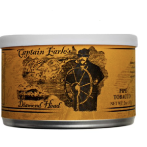 Captain Earle’s Diamond Head Pipe Tobacco 2oz Tin