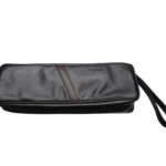 Castleford Churchwarden Pipe Case – Black Soft Leather