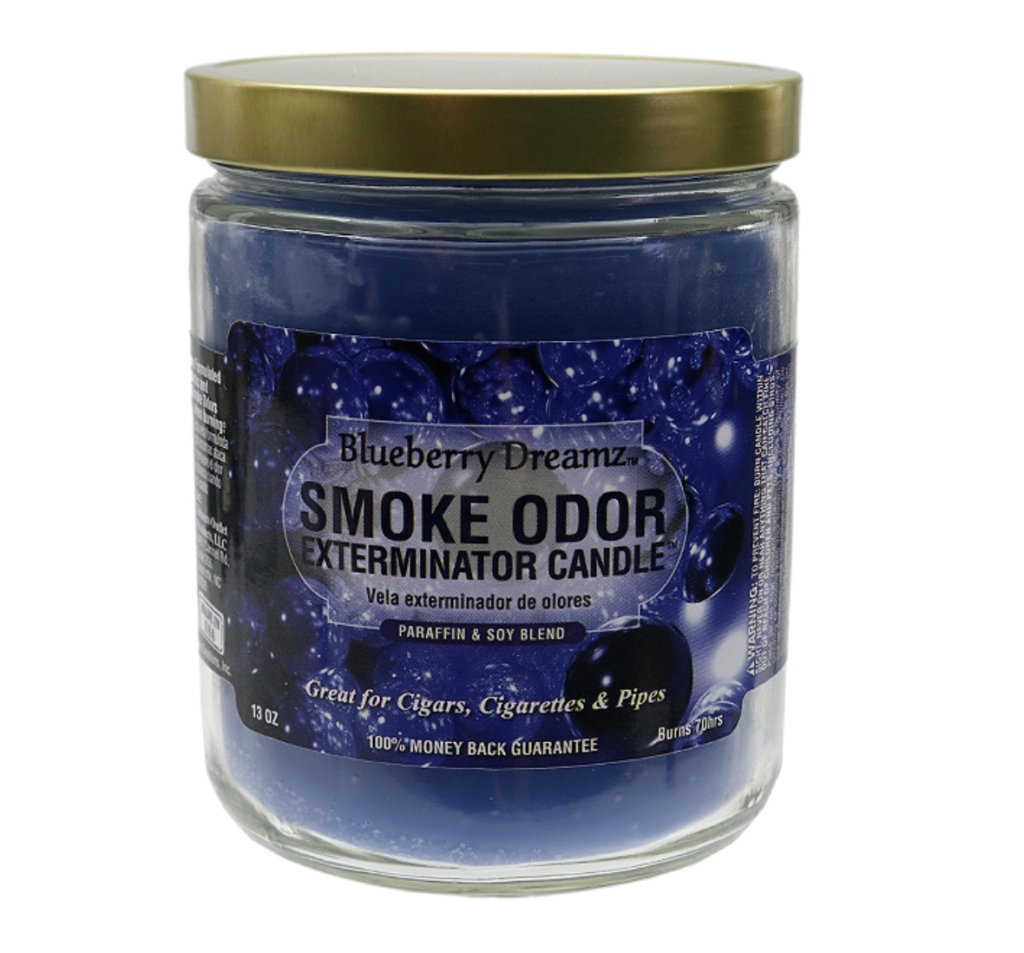 Smoke Odor Exterminator Candle BlueBerry Dreamz 13oz