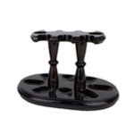 Pipe Stand –  Woodmere 8-Pipe Walnut Wood Pipe Rack
