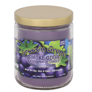 Smoke Odor Exterminator Candle Groov’n Grape 13oz.