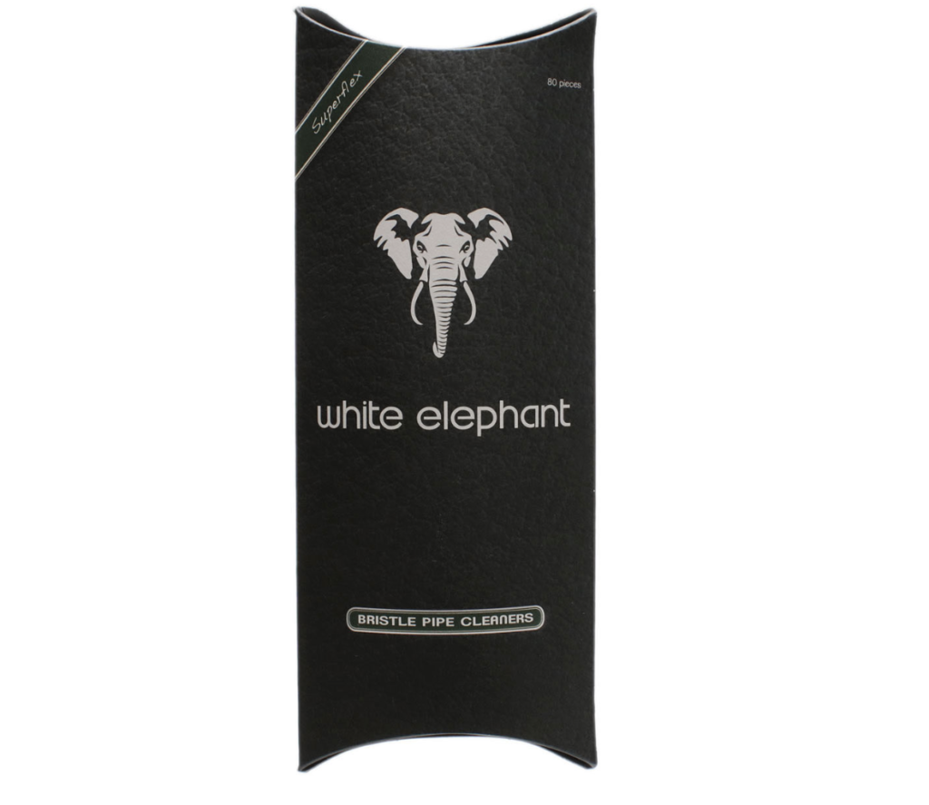 White Elephant Bristle 80 Pipe Cleaners