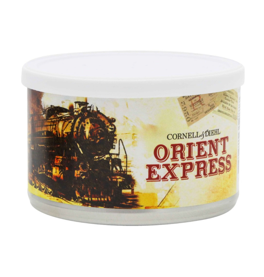 Cornell & Diehl:  Orient Express 2oz Tobacco Tin