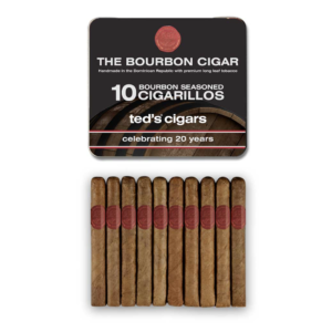 Ted’s The Bourbon Cigar Cigarillos 10 Ct. Tin