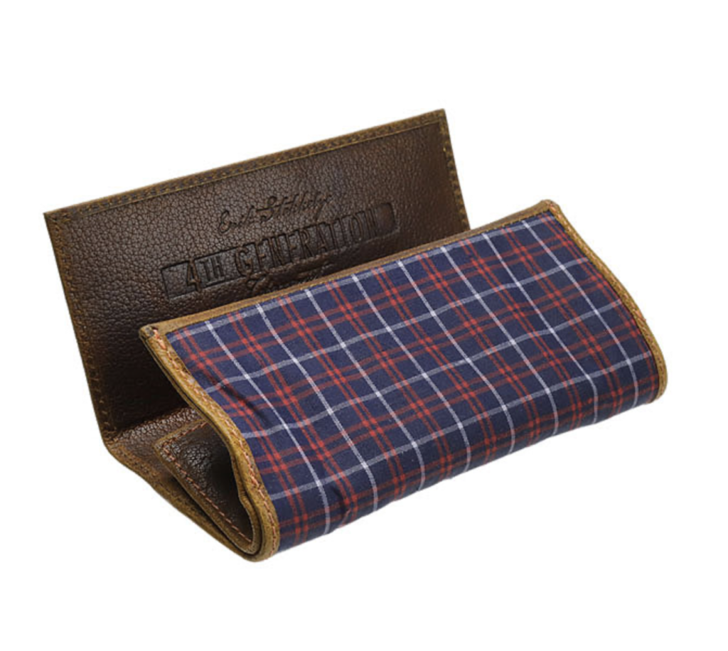 Erik Stokkebye 4th Generation Rollup Tobacco Pouch Cloth/Leather