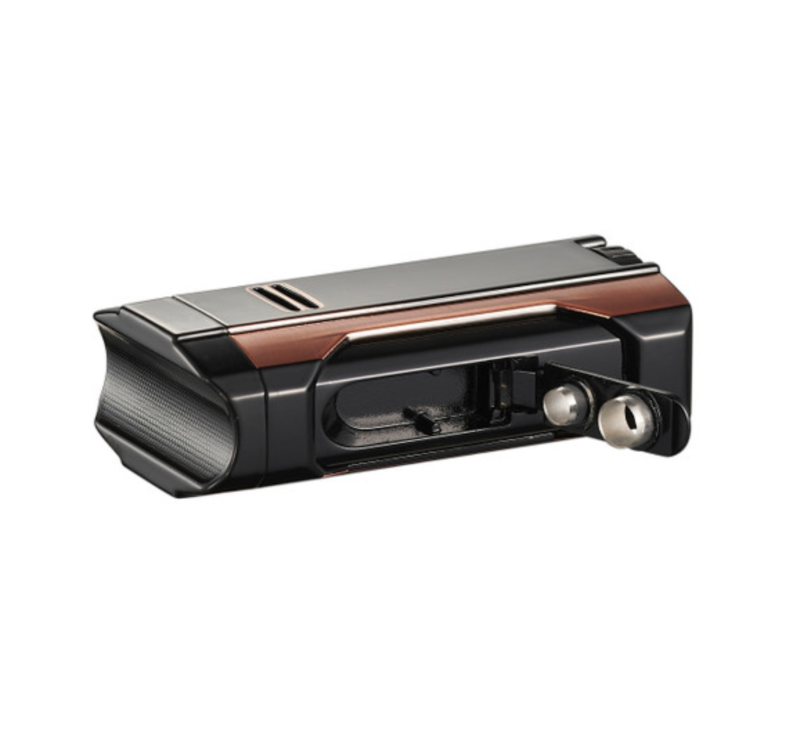 Visol Rhino 2.0 Rose Gold & Black Quad Torch Flame Cigar Lighter - Image 4