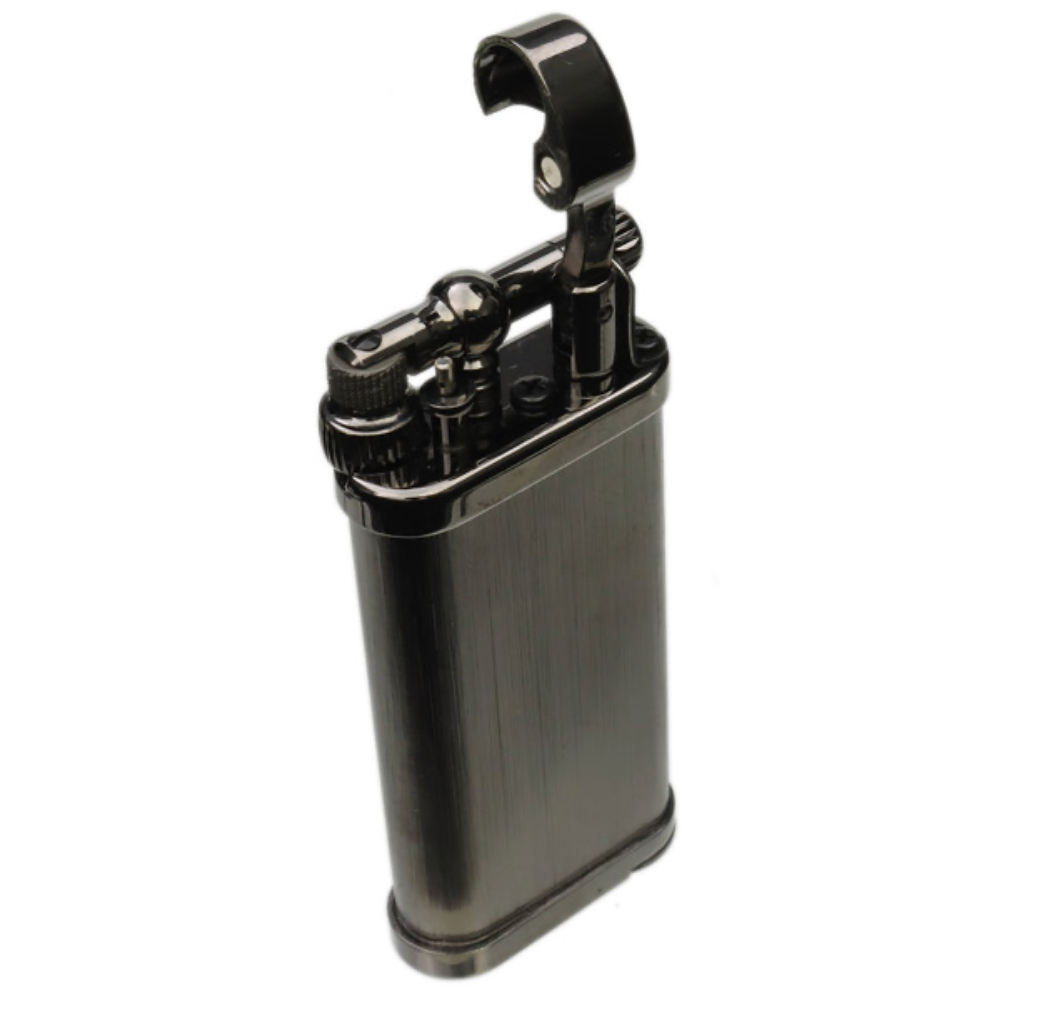 IM Corona Old Boy Brushed Gunmetal Lighter - Image 3
