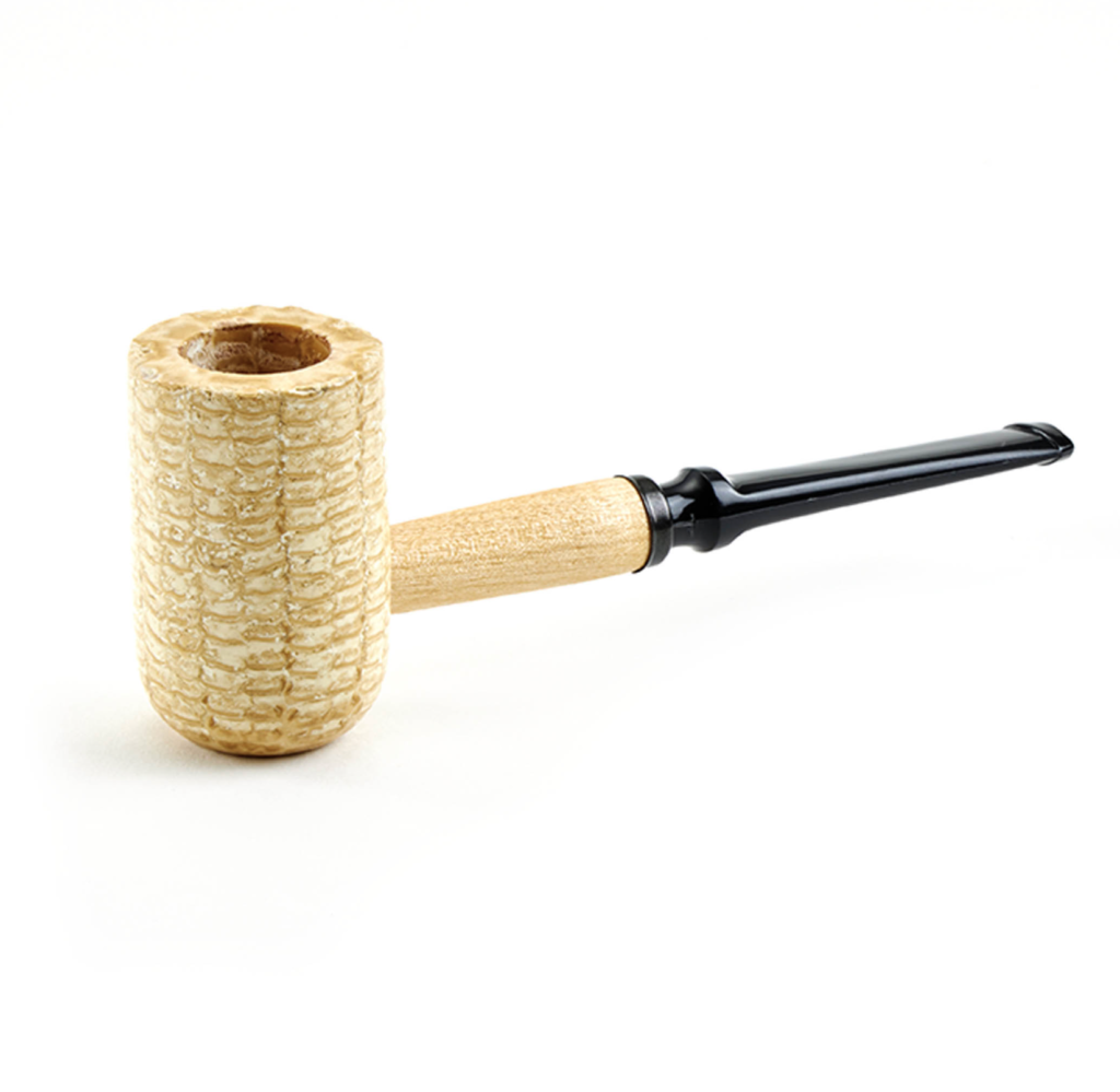 Missouri Meerschaum: Diplomat Corn Cob Pipe Straight Stem