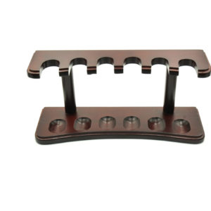 Pipe Stand Cherry Finish – 6 Pipe Rack