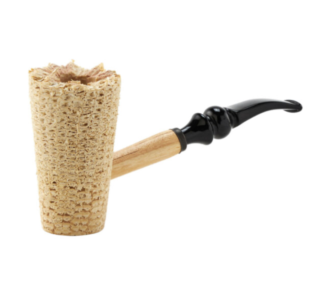 Missouri Meerschaum: Freehand Natural Corn Cob Pipe