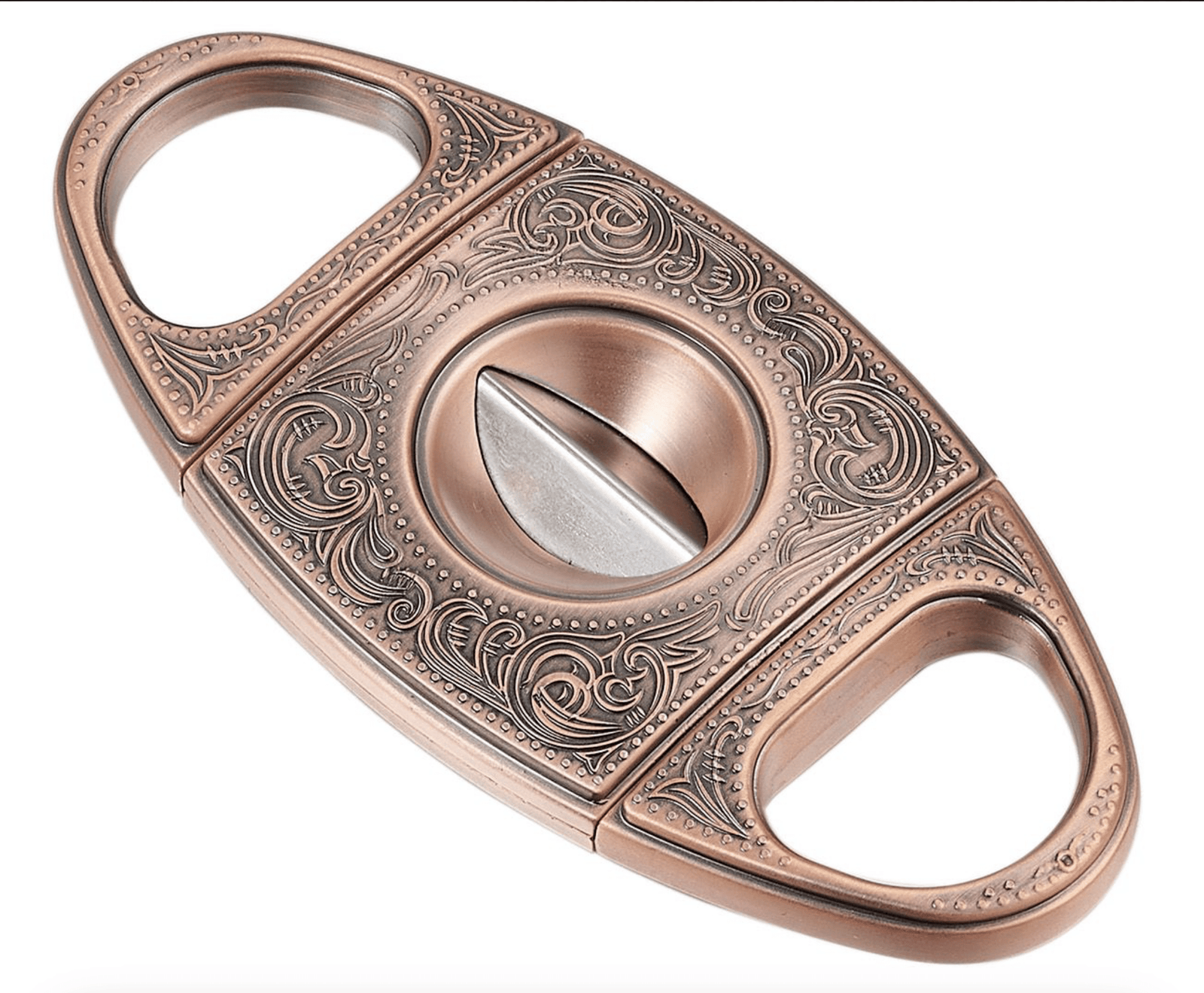 Visol Wild West V-Cut 60-Ring Gauge Cutter Antique Copper