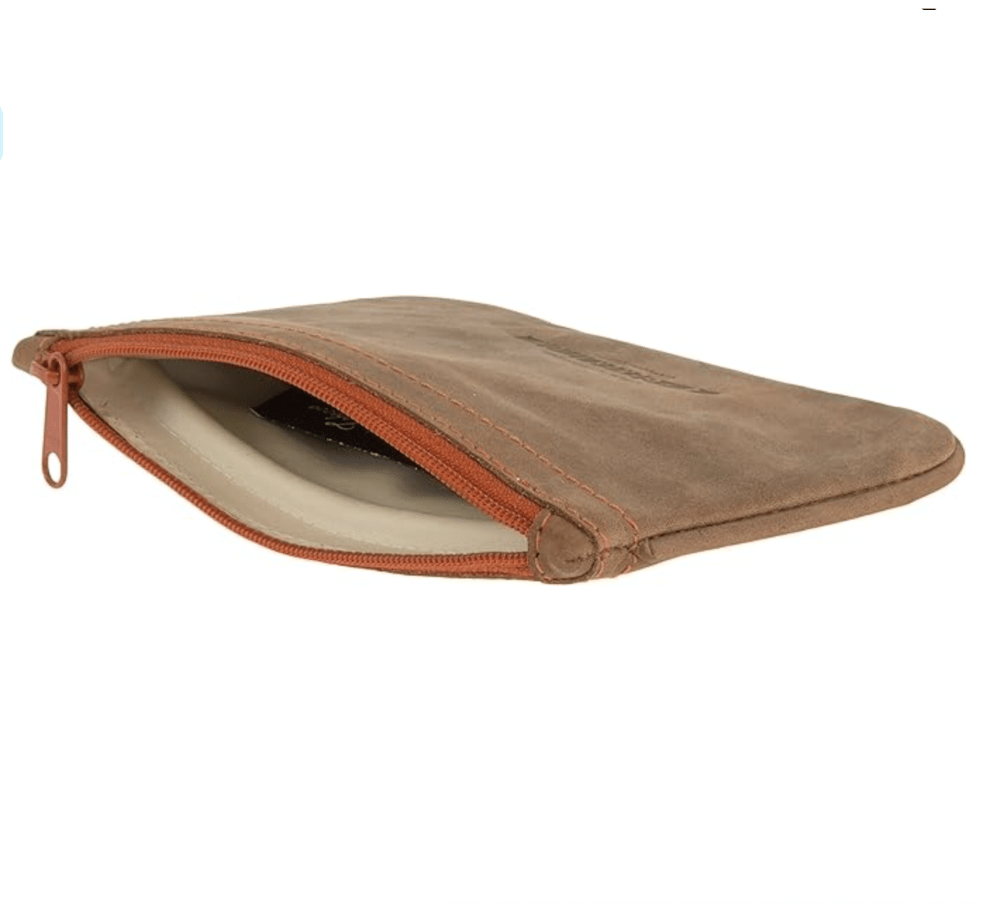 Erik Stokkebye 4th Generation Brown Zipper Tobacco Pouch - Image 2