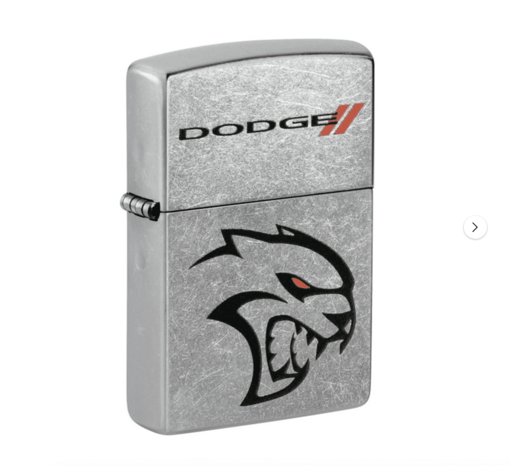 Zippo: Zippo Dodge Street Chrome Pocket Lighter