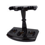 Pipe Stand –  Woodmere 3-Pipe Walnut Wood Pipe Rack
