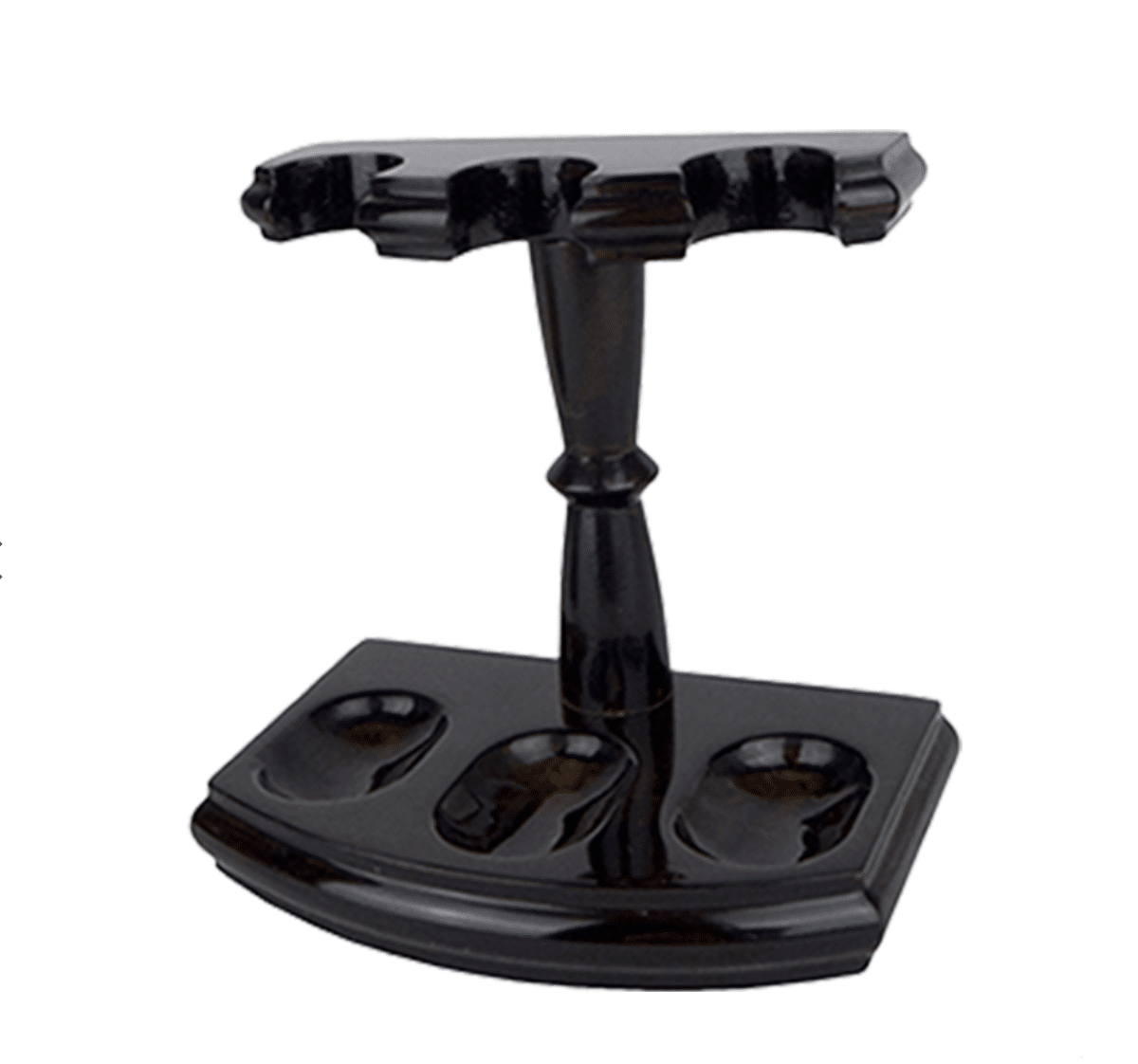 Pipe Stand – Woodmere 3-Pipe Walnut Wood Pipe Rack