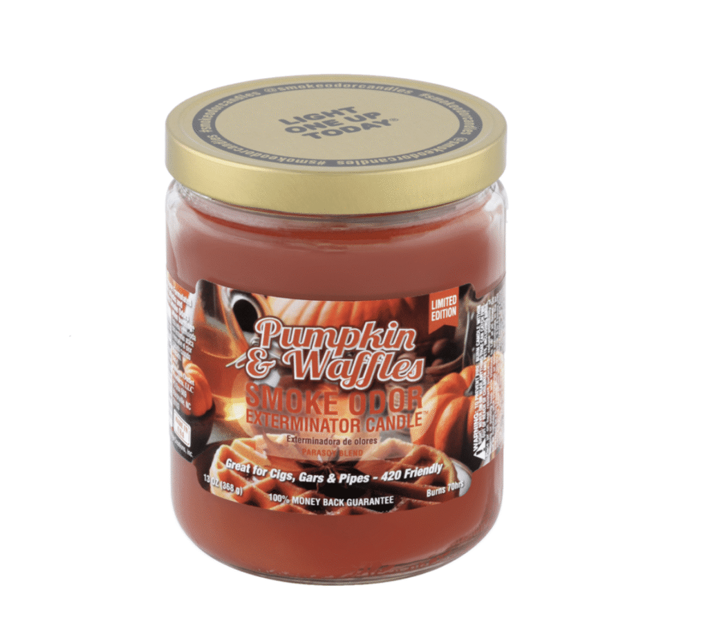 Smoke Odor Exterminator Candle Pumpkin & Waffles 13oz.