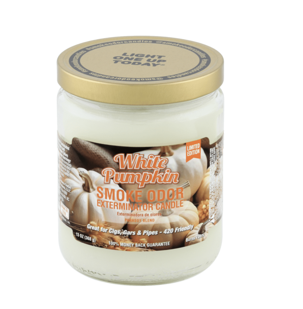 Smoke Odor Exterminator Candle White Pumpkin 13oz.
