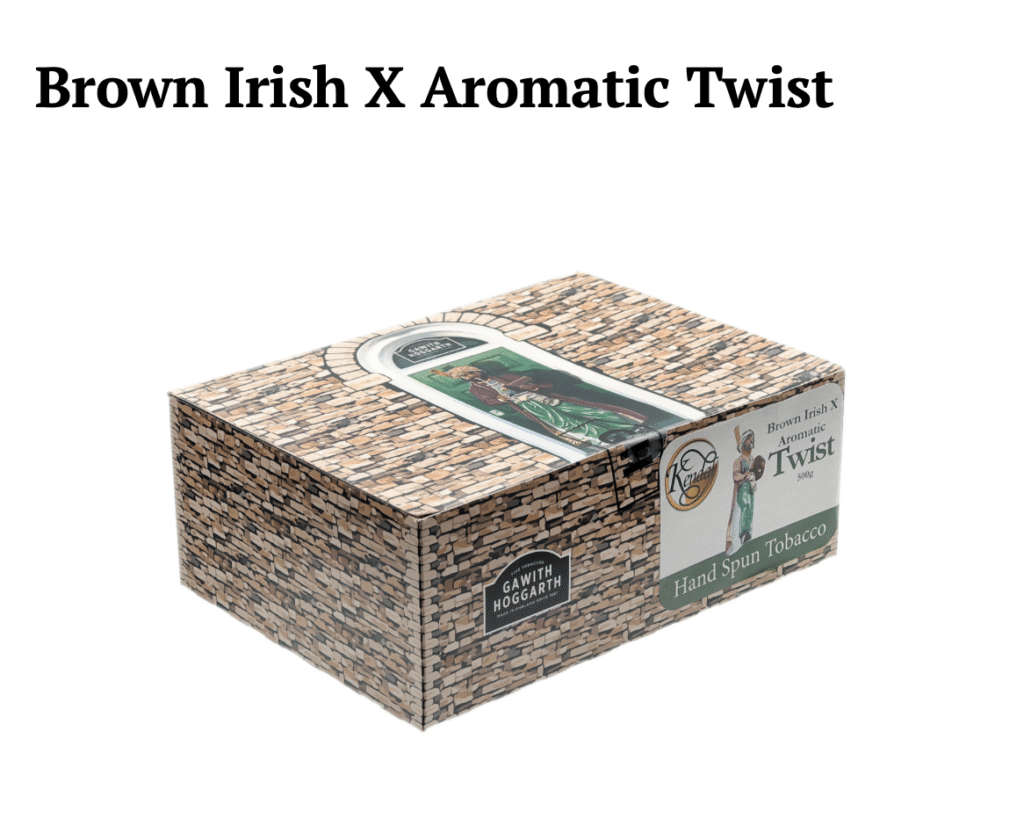 Gawith & Hoggarth Co Brown Irish X Aromatic Twist NEW