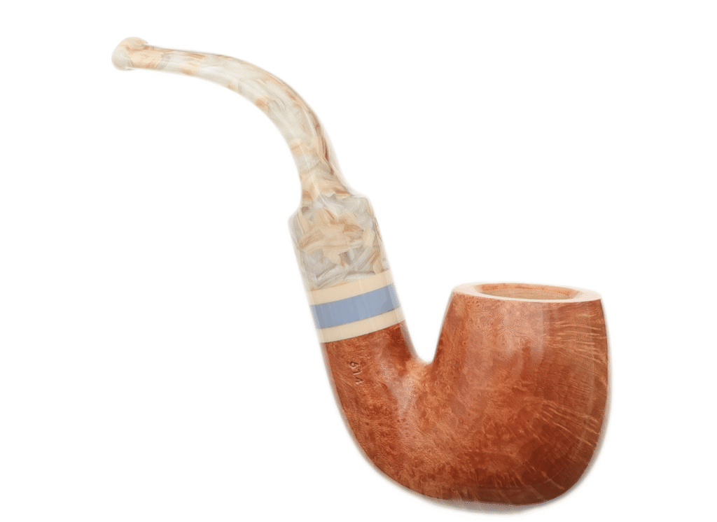 Savinelli Pipe : Sasso Smooth (614) (6mm) Tobacco Pipe