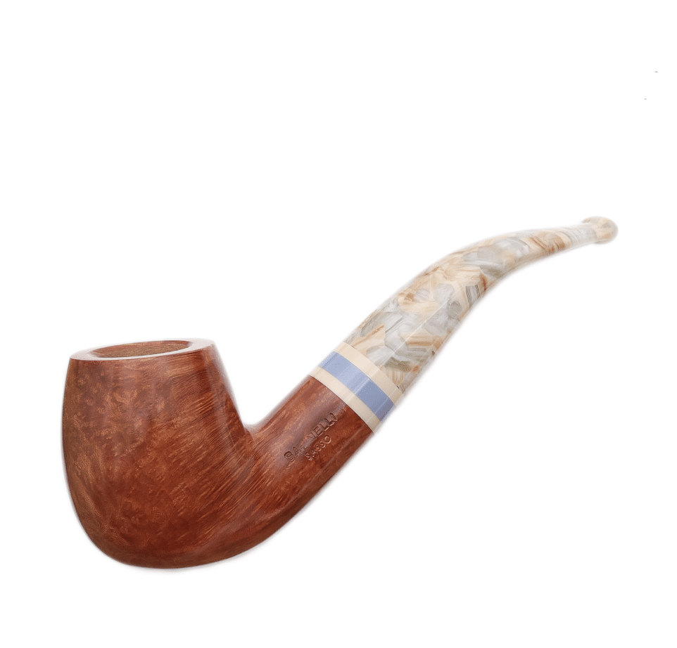 Savinelli Pipe: Sasso Smooth (616 KS) (6mm) Tobacco Pipe