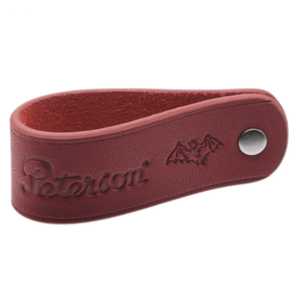 Peterson Red Leather Dracula Pipe Stand