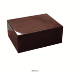 Prestige: Bellevue 50-60 Count Dark Walnut Lacquer Cigar Humidor