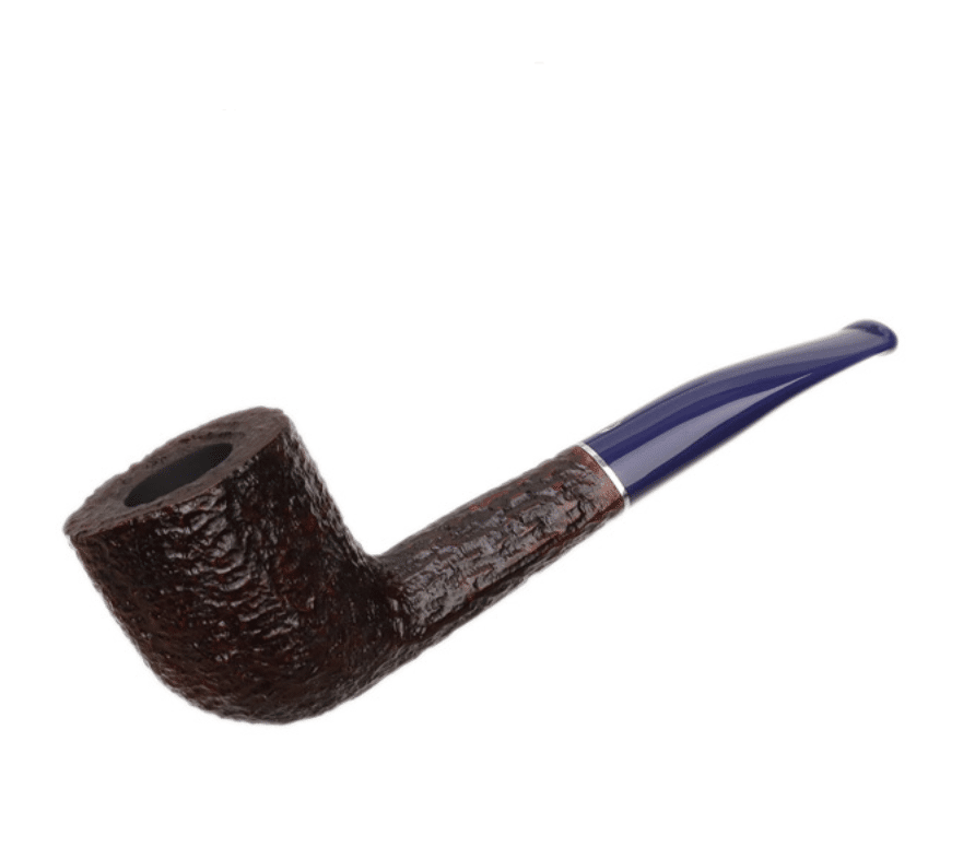 Savinelli Pipe: Unica Rusticated Dark Brown (U43) (6mm) Dublin