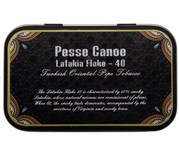 Gladora: Pesse Canoe Latakia Flake 40 50g Tin
