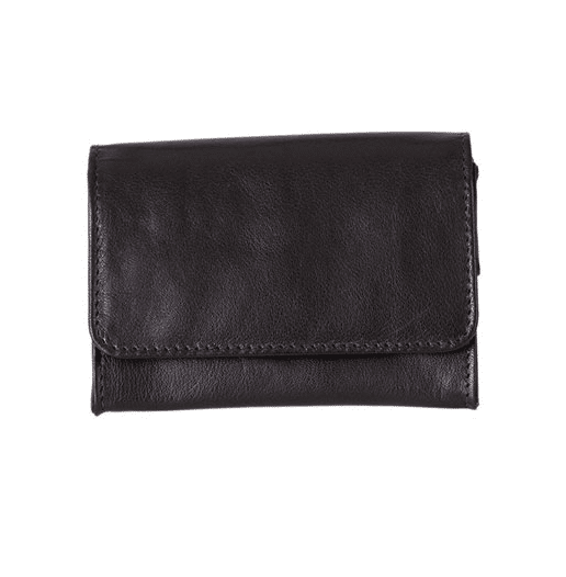 Genuine Leather Box Tobacco Pouch Brown