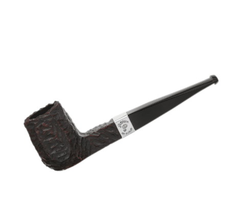 Peterson Pipe: Donegal Rocky (444) Fishtail Paneled Billiard