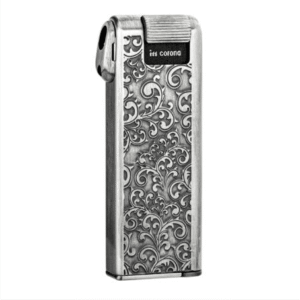 IM Corona Pipe Lighter – Pipe Master Sliver Arabesque