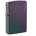 Zippo Lighter: Classic Iridescent Zippo Logo