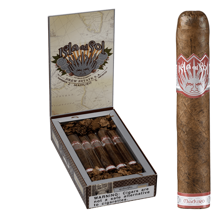 Drew Estate Isla Del Sol Robusto 5×52 Maduro