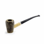 Missouri Meerschaum: Elf Cobbit Corn Cob Pipe Black Stem