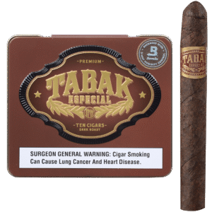 Tabak Especial Negra Cafecita Dark Roast 10 Cigars Tin