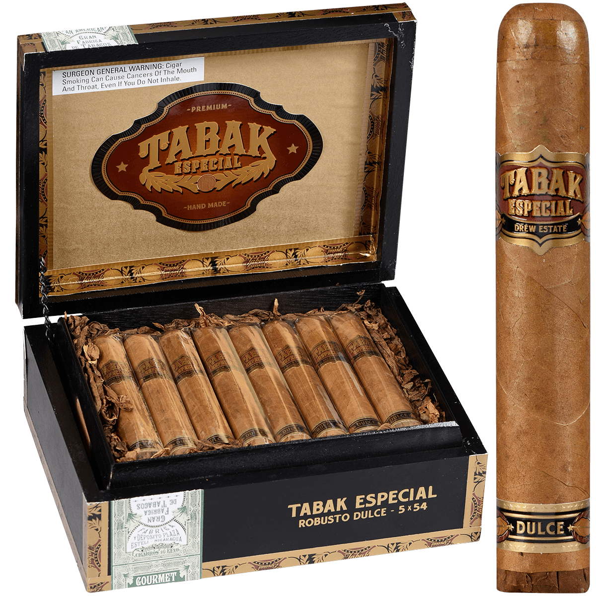 Drew Estate Tabak Especial Dulce Robusto 5 x 54