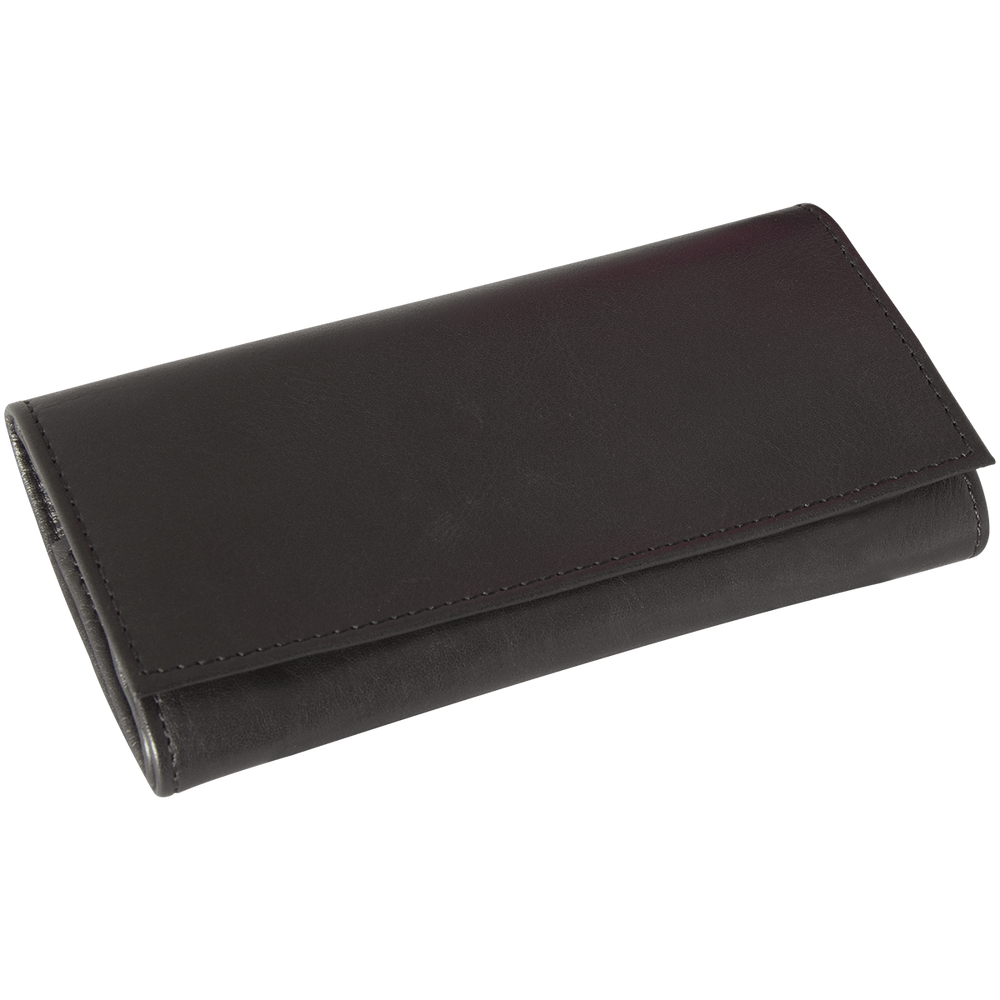Erik Stokkebye 4th Generation Black Leather Roll up Tobacco Pouch