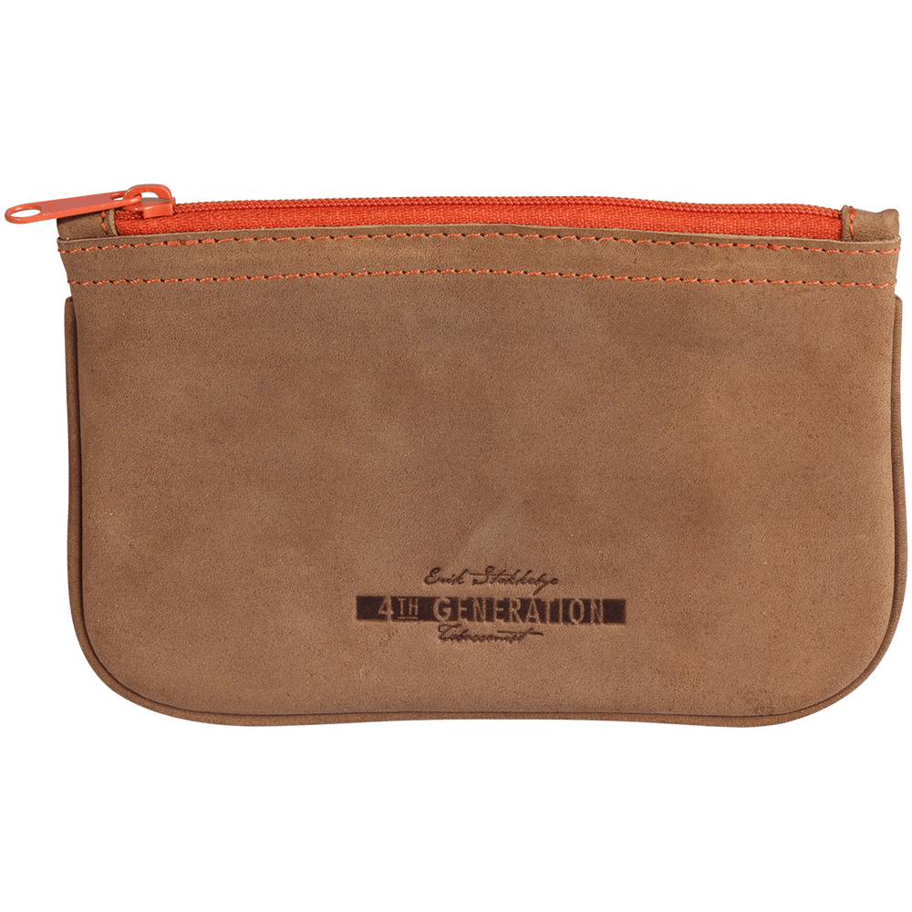 Erik Stokkebye 4th Generation Brown Zipper Tobacco Pouch