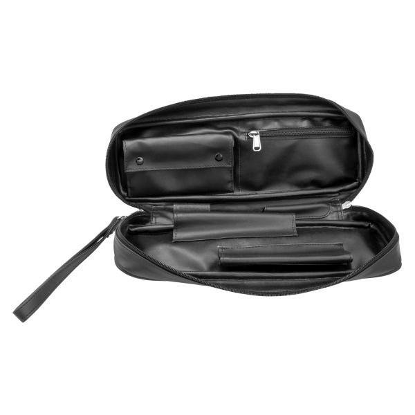 Castleford Churchwarden Pipe Case – Black Soft Leather - Image 2